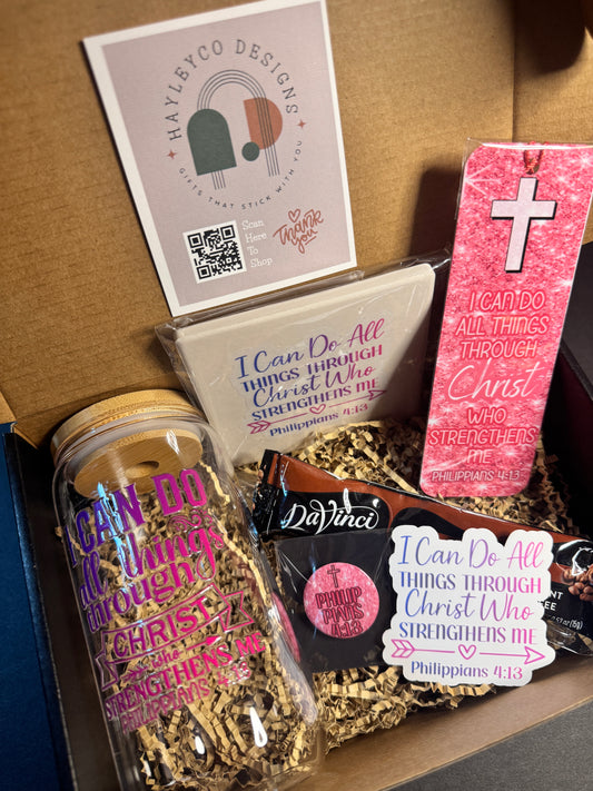 Scripture Gift Box ~ Philippians 4:13