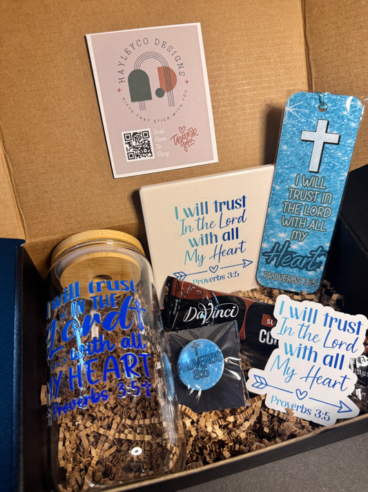 Scripture Gift Box ~ Proverbs 3:5