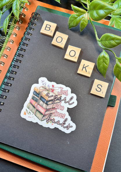 Just a Girl Who Loves Books Gift Set