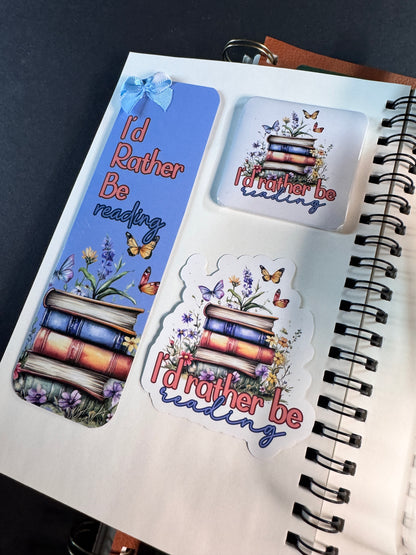 I'd Rather Be Reading Gift Set
