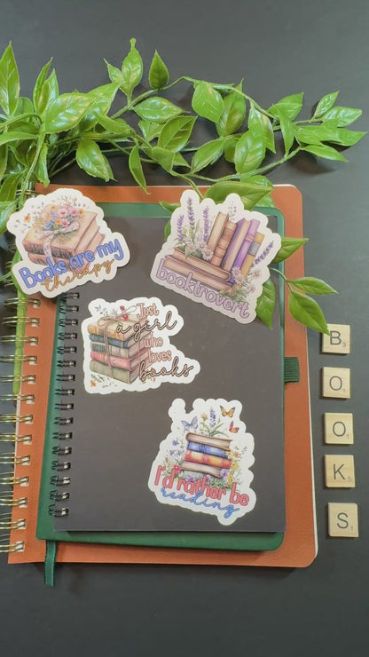 All Booked Up Sticker Set