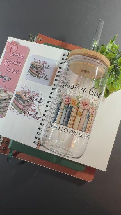 Just a Girl Who Loves Books Gift Set