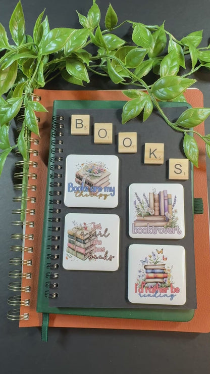 All Booked Up Magnet Set